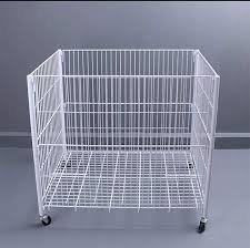 White Ball Display Cage