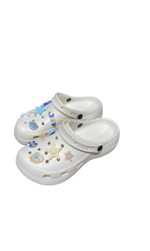 Women Crocs Beach Jibbitz