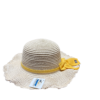 Girls beach hat with bow