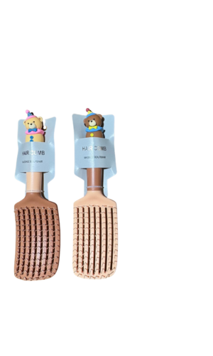 Hair brushes- bear shaped figures
