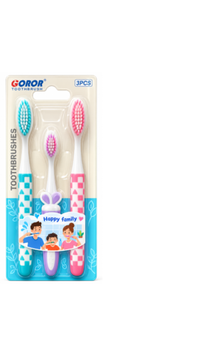 Toothbrush family pack- 3 pack