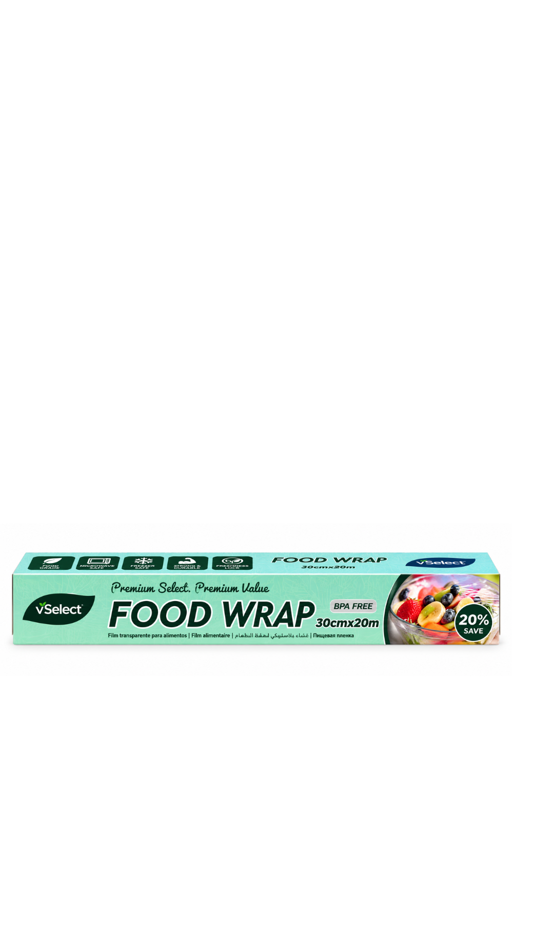 VSelect Food Wrap- 30cmx20m