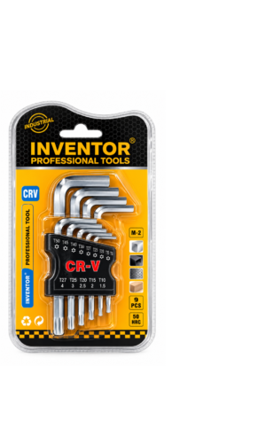Professional Tools CR-V hex key set- Inventor