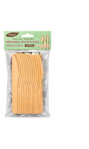 Wooden Knife 15pcs