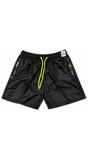 Plain Black Beach Shorts