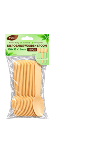 Wooden Spoon 15pcs