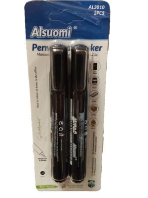 Black Marker- 2 pack