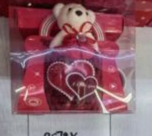love cup with teddy bear