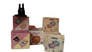 Alternative view of kids fun camera