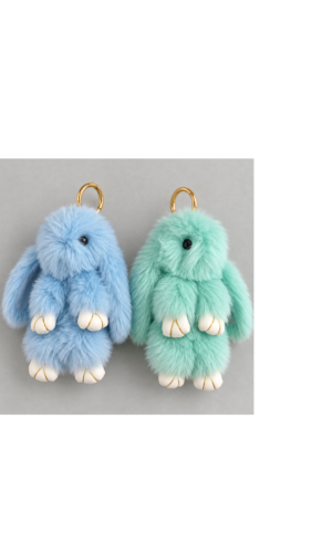 Furry key chain