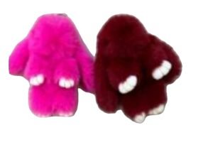 Furry key chain