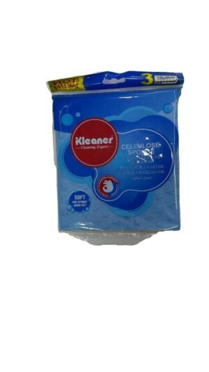 Alternative view of Kleaner duster cellulose sponge 3 pieces 18x20cm