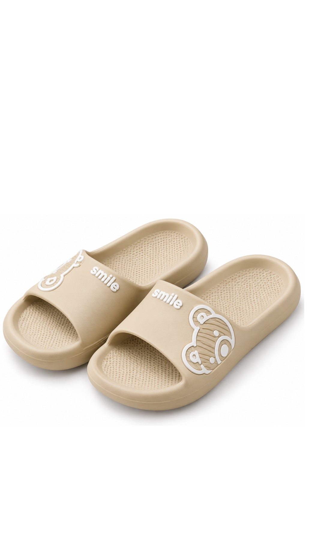 Smile comphy women slippers ponk and pistachio colour