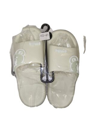 Alternative view of Smile comphy women slippers ponk and pistachio colour